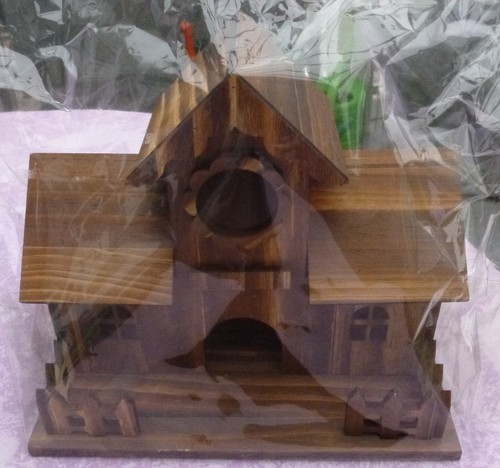 Vogelhaus braun waldhüter - vogelhaus,