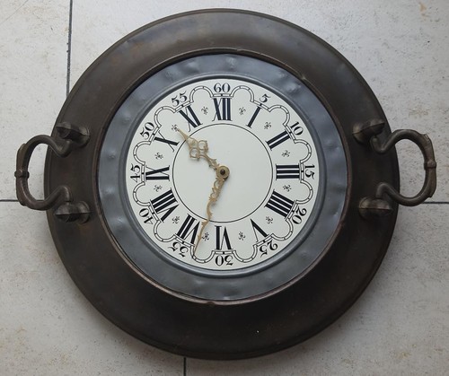 Wand uhr altes bullauge - altes,