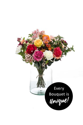 Künstlicher blumenstrauß - künstlicher,