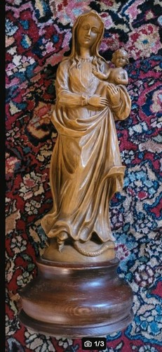 Gottesfigur maria und jesus - maria,