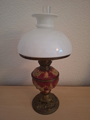 Petroleumlampe majolika - petroleumlampe,