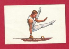 27/533 SAMMELBILD OLYMPISCHE SPIELE  - TURNEN - ÜBUNG AM SEITPFERD