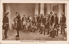 Das Flötenkonzert von Sanssouci, Karte ohne Autogramm, Ross Verlag (Nr. 2337)