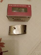 WMF Serviettenring Cromargan Stainless Steel 18/10 ovale Form neu in OVP