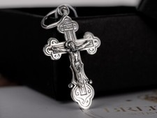 Kreuz  925 Silber Orthodox
