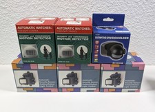 5 Stück Bewegungsmelder für außen IP44 Konvolut