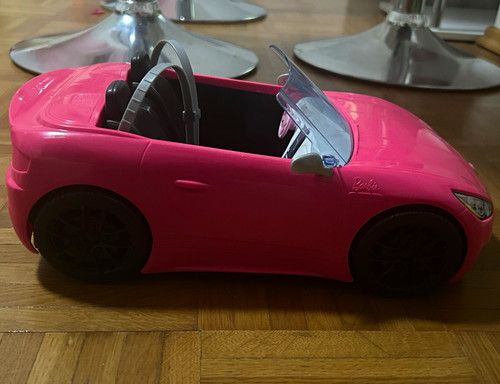 Barbie pinkes spielzeugauto - barbie,
