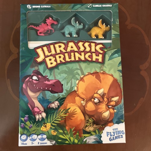 Jurassic brunch board game box - brunch,