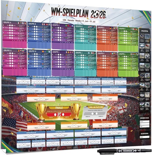 Fußball 2026 poster - fußball,