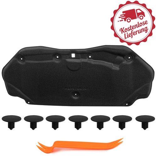 Motorhaubendämmung mit clips - motorhaubendämmung,