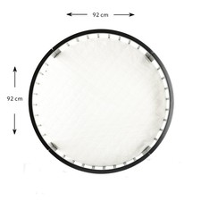 Runder Weidenlaufstall –