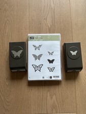 Stampin Up! Stempelset Papillon Potpourri inkl. Handstanzen Schmetterling Sizzix