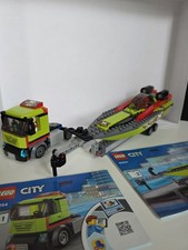 LEGO City 60254 Rennboot mit Transporter