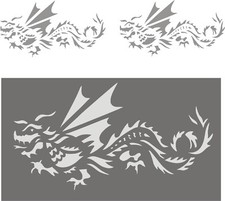 ASIASCHABLONEN, WANDSCHABLONE