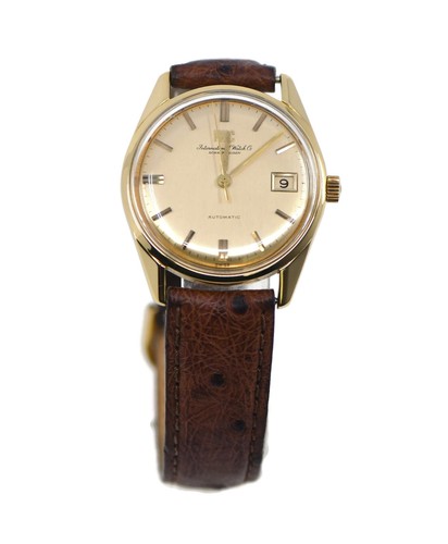 Iwc vintage 18k gelbgold uhr - iwc,