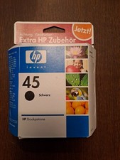 Original HP Druckerpatrone 45 Schwarz, Verpackungshinweis installieren Vor 2008