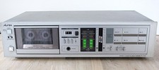Kassettendeck "AUREX/TOSHIBA PC-G4C" Silber MC Cassette-Deck, Japan,