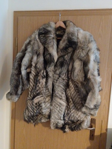 Damen mantel aus echtem fell - damen-mantel,