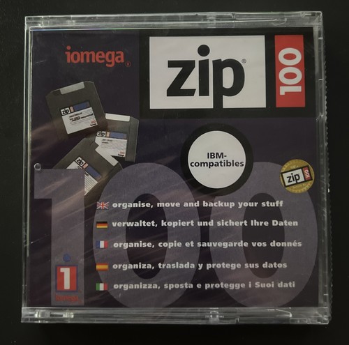 Iomega zip 100mb diskette - zip,