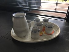 Apfelwein Krug mit Becher, Set