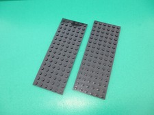 Lego 2 x Platte 3027 schwarz 6 x 16 Bauplatte 5 x 13 cm flach (111023C)