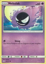   Pokemon Karte SM10 Basis Nebulak 68/214 Kräfte im Einklang deutsch