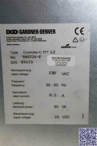 Gardner denver controller - gardner-denver, controller-c