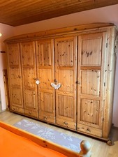 Landhaus Schlafzimmer Set - Massiv Kiefer