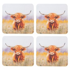 Highland Kuh Untersetzer