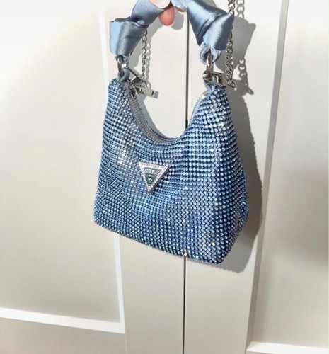 Guess glitzer hobo bag - guess,