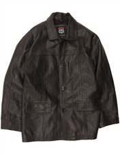 ROUTE 66 Herren Lederjacke UK
