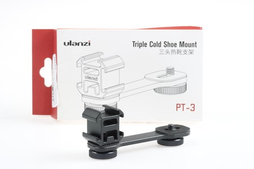 Ulanzi triple cold shoe mount - ulanzi,