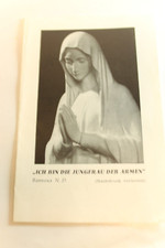 1933   Banneux N.D. Belgien Infoblatt die Erscheinung der Jungfrau der Armen