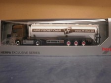 Herpa LKW MB Actros 11 Bigspace Kippsilo-SZ Hans Fischer Chur 915793