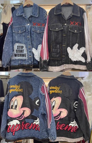 Mickey mouse jeansjacke - mouse,