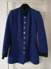 Gehrock Longblazer Jacke Tracht Damen königsblau Gr. 36