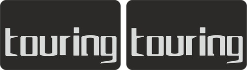 Logo aufkleber koffer touring - logo,
