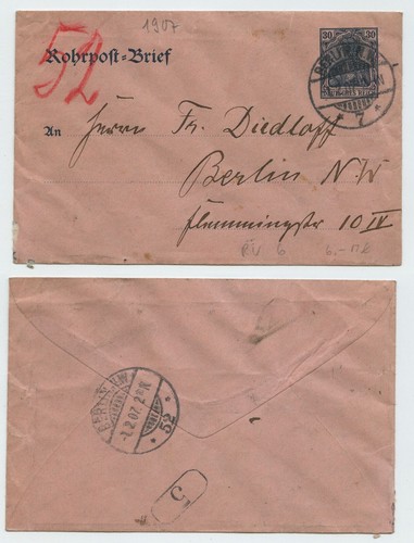 124198 ganzsache 6 - -,