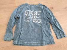 Langarmshirt Longsleeve Gr. 110 Grau