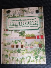 HANDBUCH ZIMMERPFLANZEN VON A-Z -9- Register, Wörterbuch, Namen - Geb.