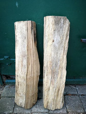 Eichenbalken Kanthölzer Fachwerk Dielen Eiche Deko Lampe Upcycling Restholz