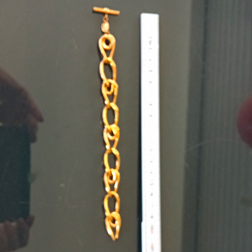 Edelstahl armkette von - von, fossil