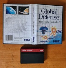 Sega Master System Spiel Global Defense (getestet, 100% ok), mit OVP