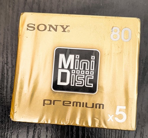 Sony minidisc premium neu und - premium,