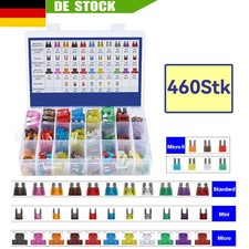 460 Stück KFZ Sicherungen Set