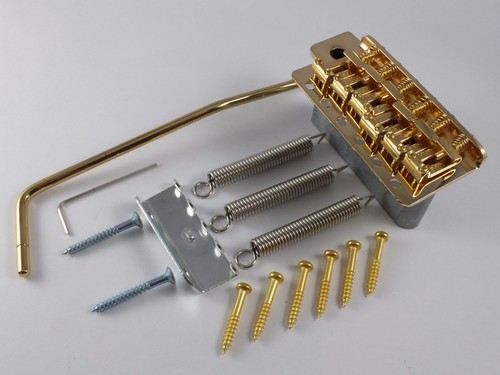 Gold stratocaster tremolo - gold,