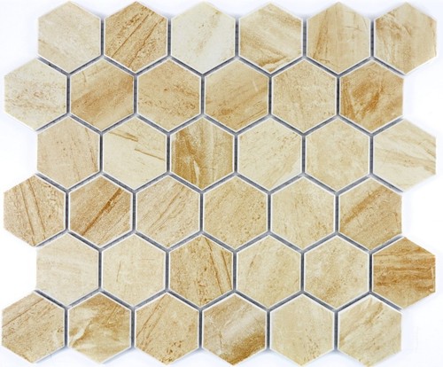 Mosaikfliese hexagon travertin - mosaikfliese,