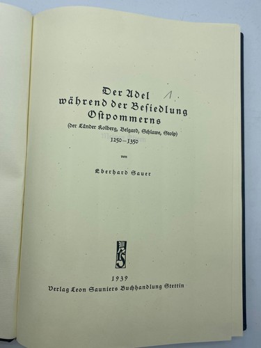 Adel ostpommern 1250 1350 - ostpommern, 1250–1350