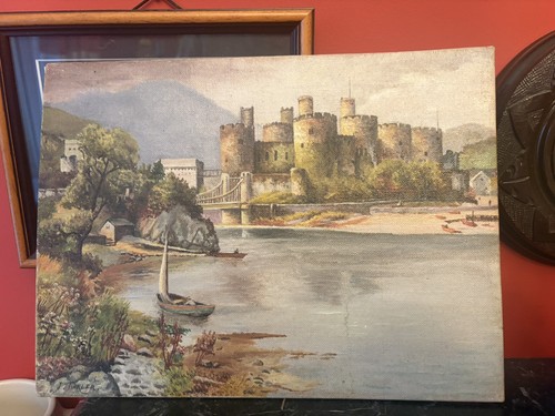 Vintage öl bord conwy - an,