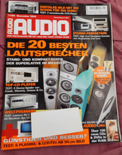 AUDIO 11/04: Dynaudio Audience 72 SE,Focal Electra 937 BE, Marantz SA-8400,Creek